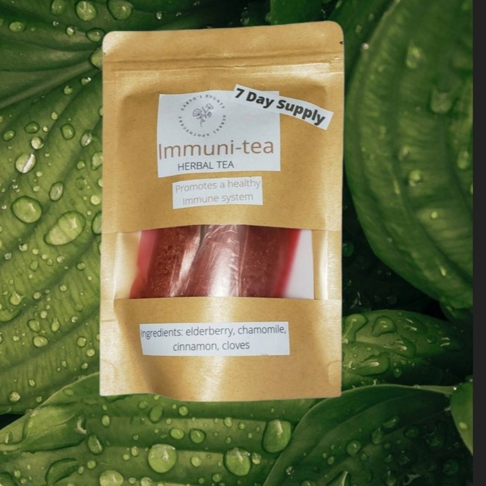 Immuni-tea Herbal Tea Blend Herbs Organic Natural